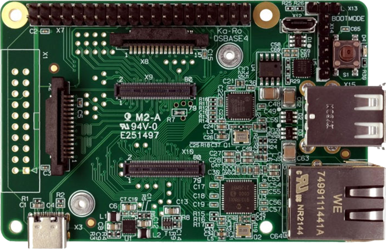 QSBASE4 evaluation baseboard — QSBASE4 Eval Kit + QS8M-MQ00