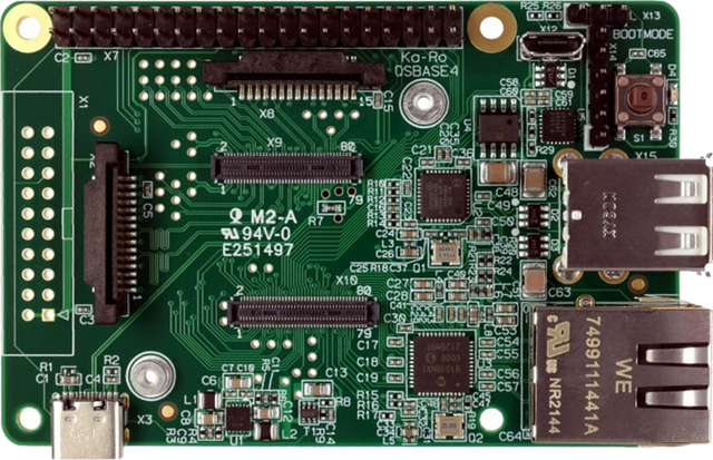 QSBASE4 evaluation baseboard — QSBASE4 Eval Kit + QS8M-MQ00