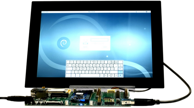 10.1" Display Add-On for TX Mainboard-7 (shown as part of TX8M Linux Dev Kit)